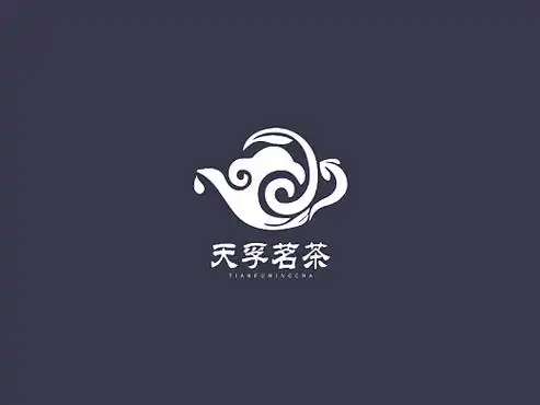 天孚茗茶·茶叶logo设计