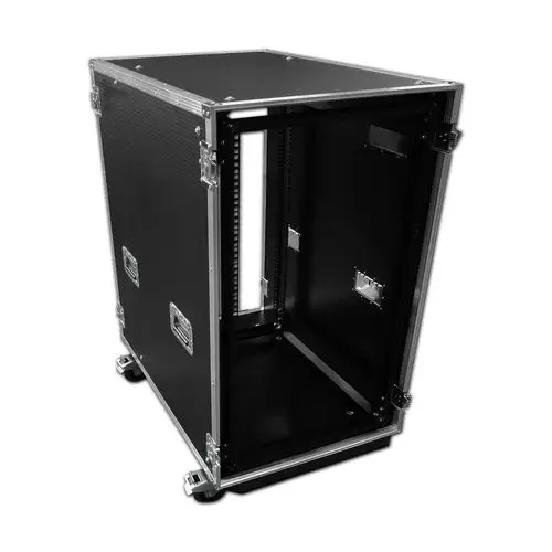 重型定制铝合金防震架航空箱机箱 16u - buy 机架箱 16u,防震飞行箱,