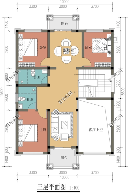 宅基地面宽10米,深15米,怎么没计别墅呢?_设计