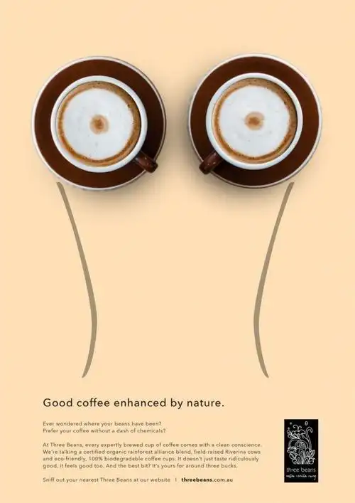 enhanced by nature 创意简洁海报设计 文艺圈 展示 设计时代网