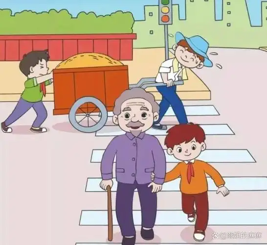 《帮助别人》一二年级期中常考看图写话范文