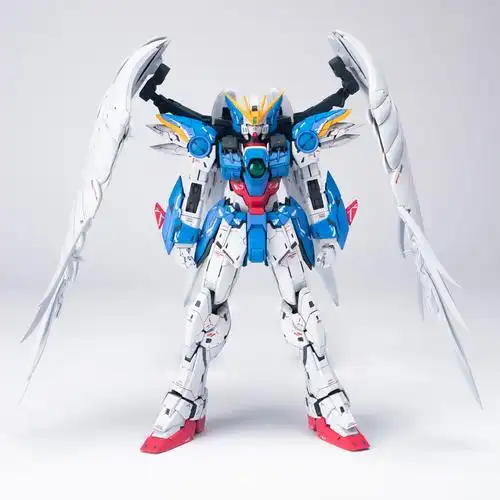 作例1100mg飞翼零式改掉毛高达gk制作