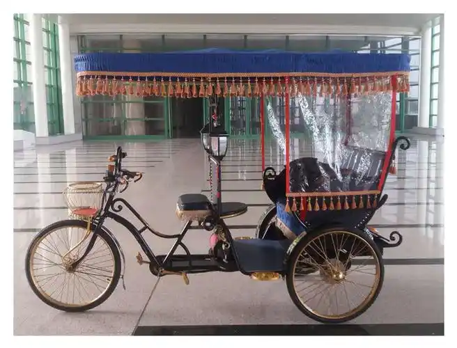 2020款黄包车 旅游观光车 仿古三轮车 婚庆专用车