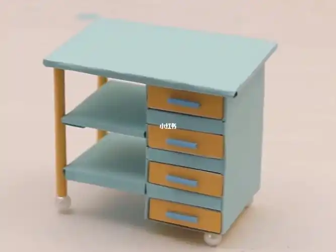手工diy自制小书桌可爱又好看快来做