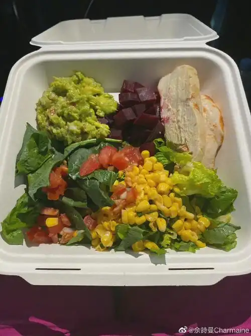 佘诗曼晒轻食#佘诗曼晒自己的轻食,女明星的自律不得不佩服!