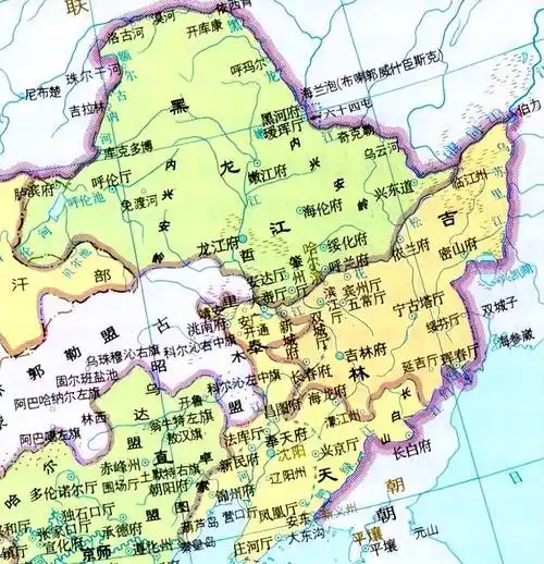 清朝_统治_东北