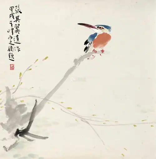 张其翼花鸟画70幅,真养眼!