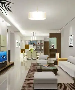 长方形小户型装修图_设计456装修效果图