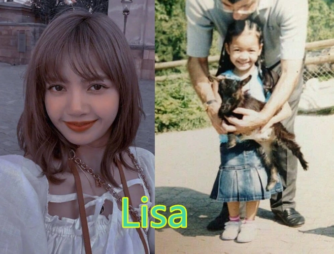 lisa小时候灵气,允儿小时候可爱,看到郑秀晶:从小就很酷!