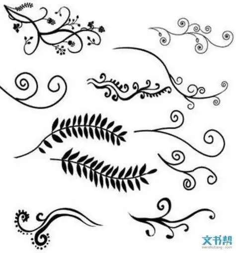 匡边图案简笔画