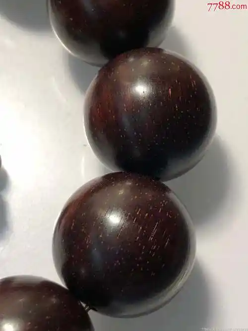 印度小叶紫檀2.0收藏级佛珠手串