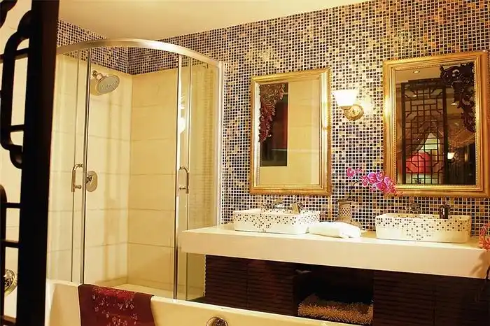 成都家装公司马赛克瓷砖装修效果图