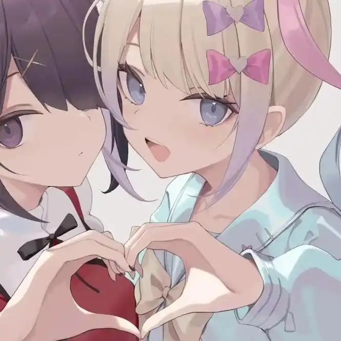 可爱的闺蜜头像#闺蜜头像二人 #永远在一起不分开 - 抖音