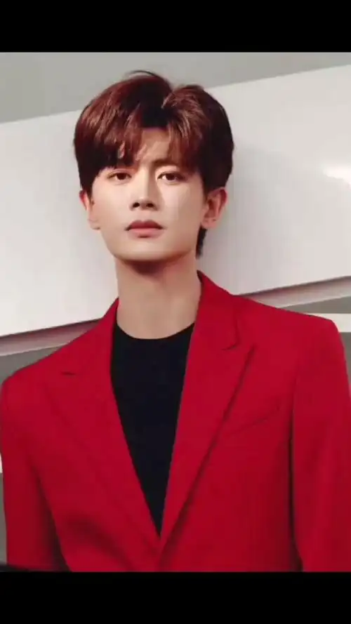 任嘉伦allen红色西服写真亮眼帅气,给沉闷冬日点缀一抹热烈红,请醇挝