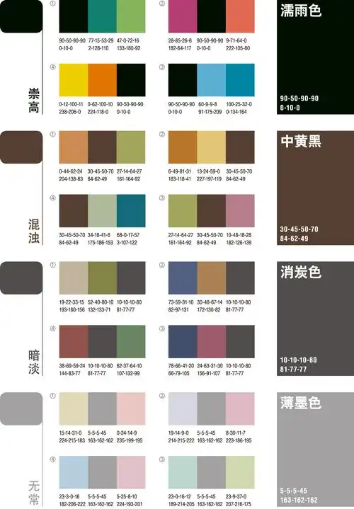 色卡- 堆糖,美图壁纸兴趣社区