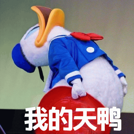 唐老鸭～今天不想加油鸭~表情包
