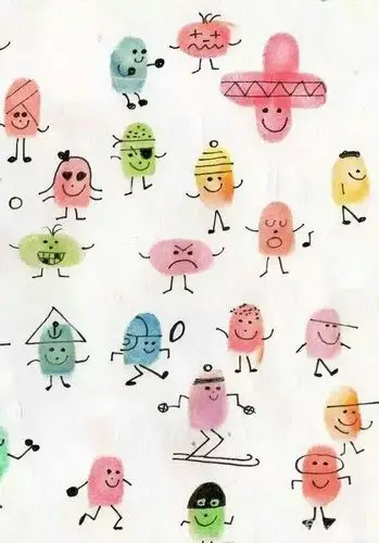 柳南七幼小班组"开学虽延期,陪伴不缺席"——艺术活动《手指印画》(六