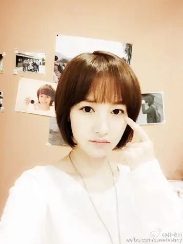 朴敏英healer这款短发发尾和前额有没有卷过