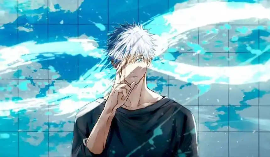 【动漫壁纸】《咒术回战》五条悟真的帅我一脸