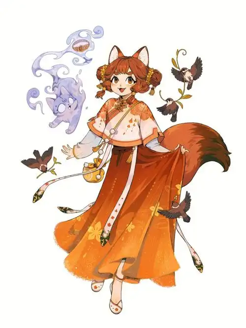 审美积累中国插画师juanmaoao366