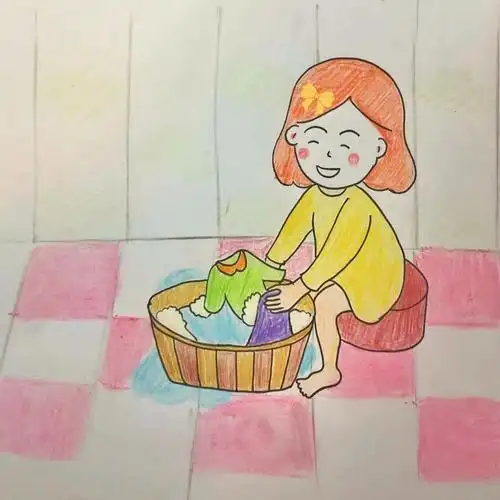 清洗自己的袜子等小件东西
