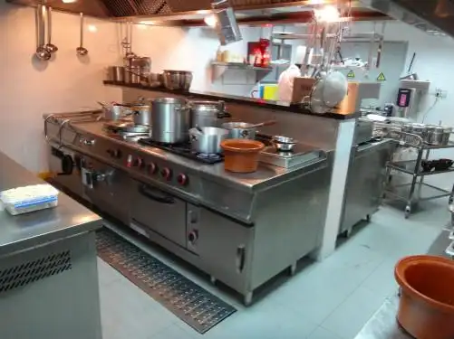 小饭店厨房设计效果图案例饭店厨房设计平面图