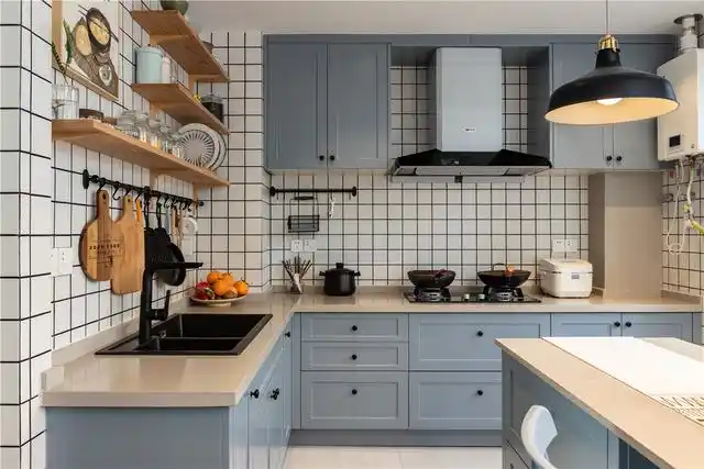 北欧风格三居室厨房装修效果图