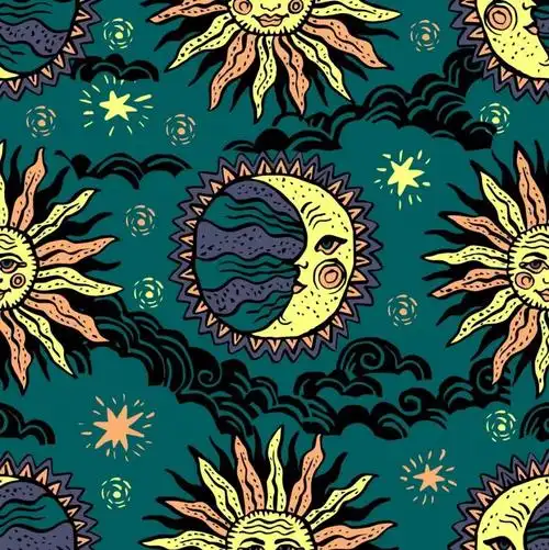 图案40张印花图案