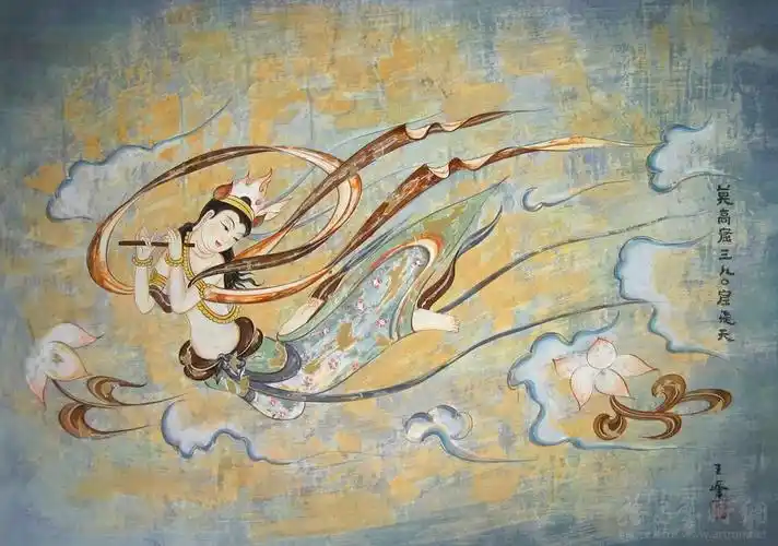 敦煌飞天仙女
