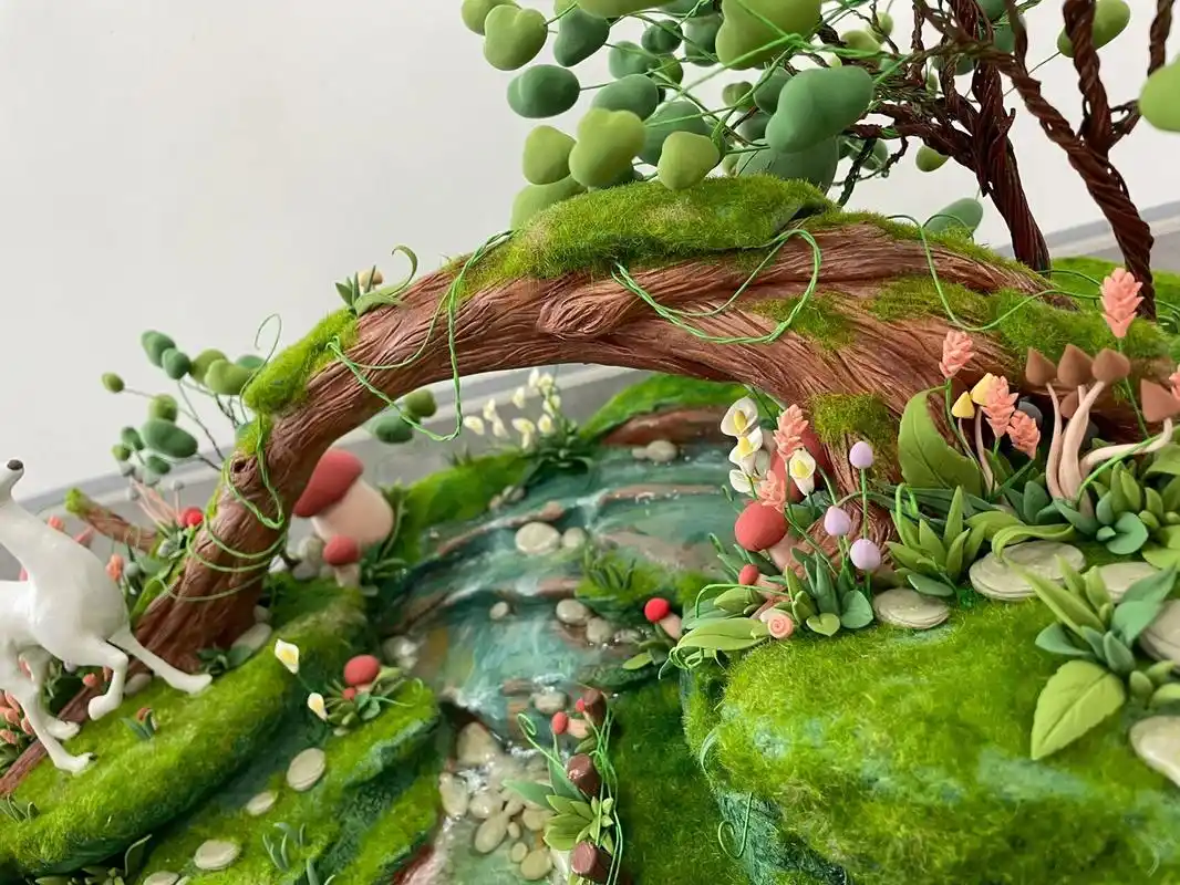 超轻黏土作品94 | 这次是21斤的粘土场景 最近刚做的大场景,除了