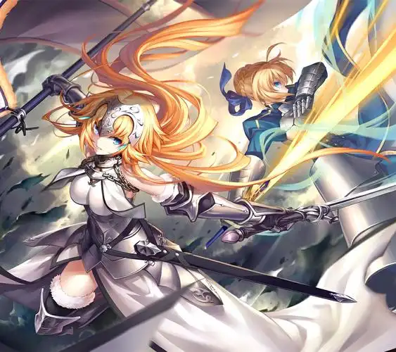 动漫美图/动漫图片/动漫壁纸/贞德4k高清图片 第三期 - 莱昂纳多高清