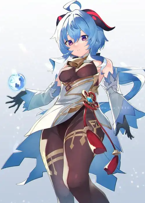 甘雨-原神甘雨黑丝袜太h了#原神甘雨#黑丝袜#原神#甘雨#4k#竖图用户