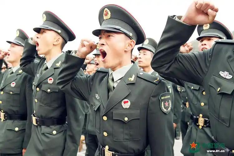 我是中国人民解放军军人, 我宣誓