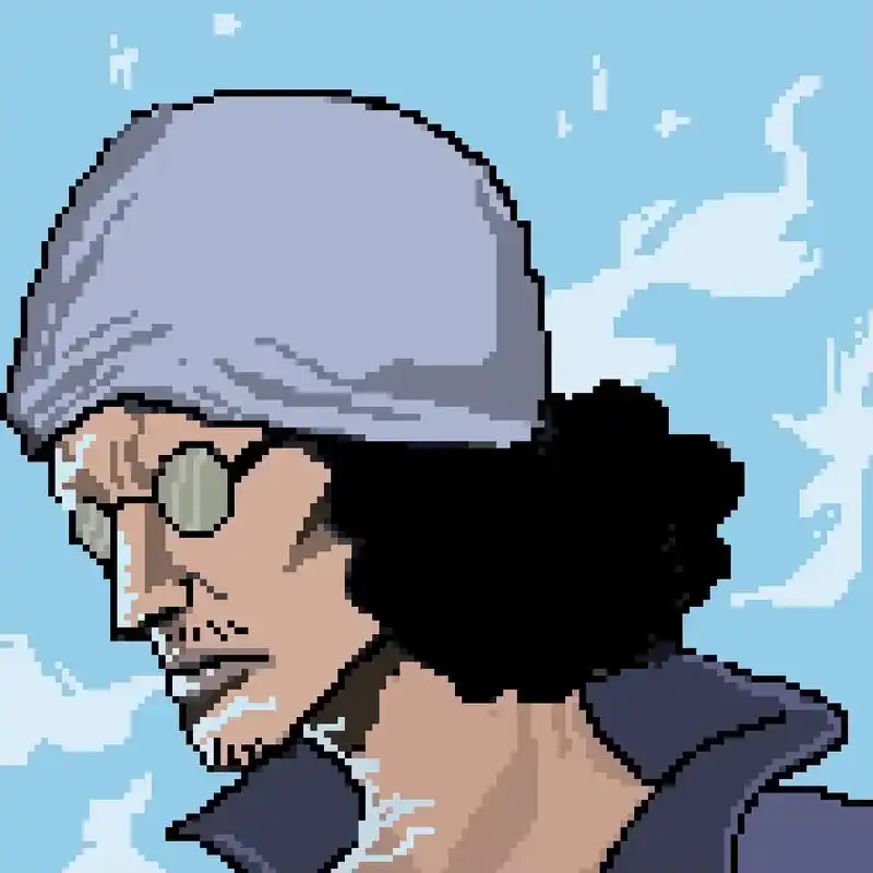 原海军三大将(青雉 赤犬 黄猿)#像素头像 #原创分享 #画 - 抖音