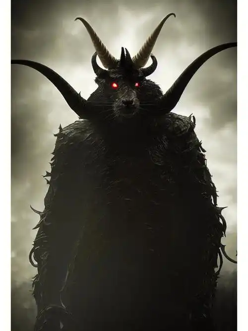 从地狱而来的恶魔十二生肖之,全员都有角#ai绘画  #十二生肖  #mid