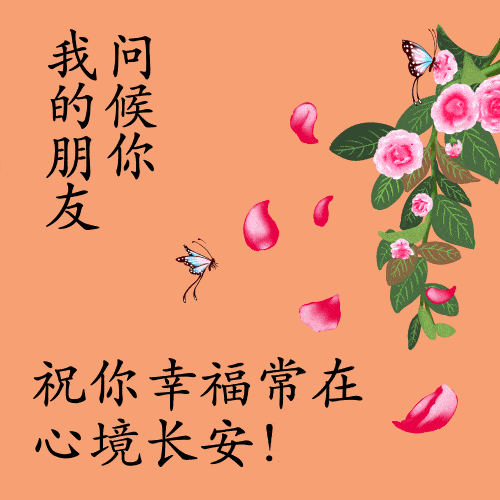 亲切的早安动态祝福图片朋友早上好动态表情包