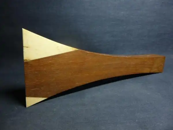 旧家から 义太夫拨(三味线拨)重さ约294g/浄瑠璃