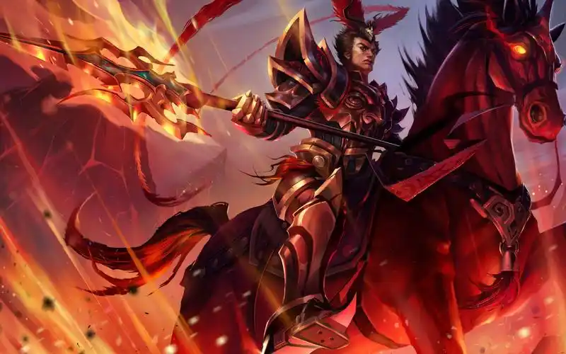 【英雄联盟全英雄全皮肤完整语音】吕布 嘉文四世