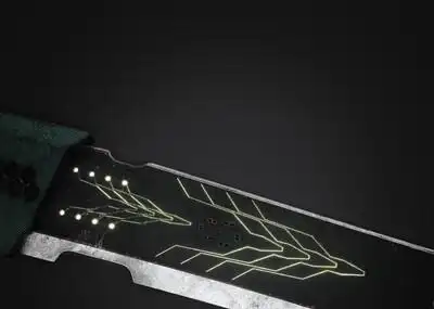 科幻冷兵器 科幻 神兵利器 宝刀 高科技大刀 现代科技刀 科技感冷兵器