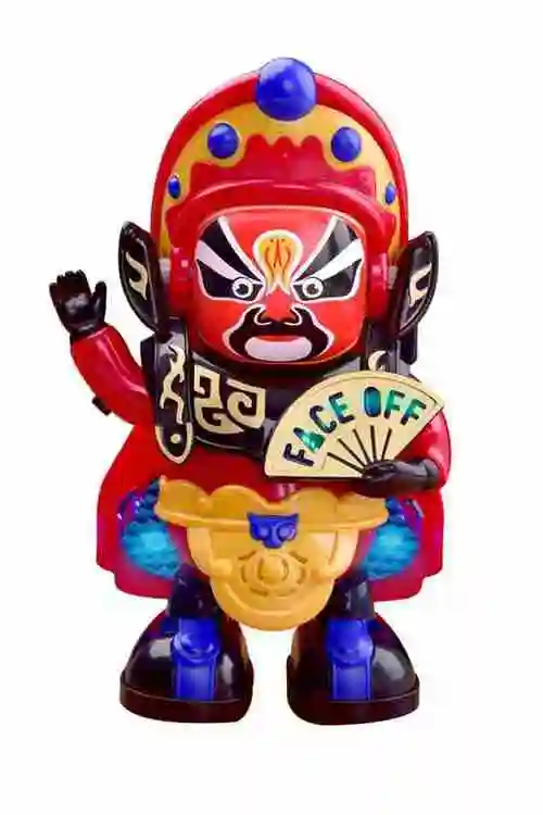 川剧变脸玩具娃娃玩偶儿童抖音电动京剧脸谱四川成都纪念小礼品