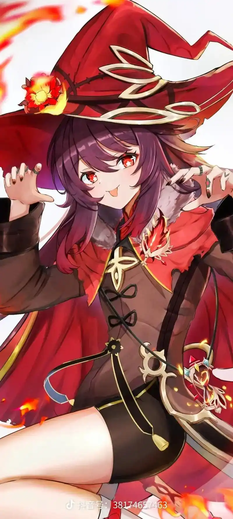 原神#胡桃 #动漫 #薄樱初绽时 #二次元美图  - 抖音