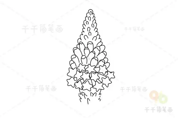 肉苁蓉简笔画图片