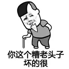 你这个糟老头子坏的很