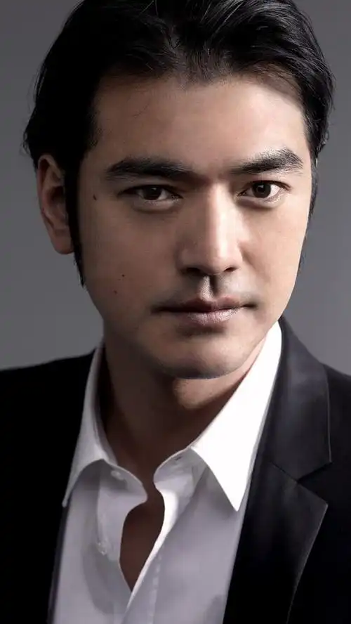 帅气型男金城武