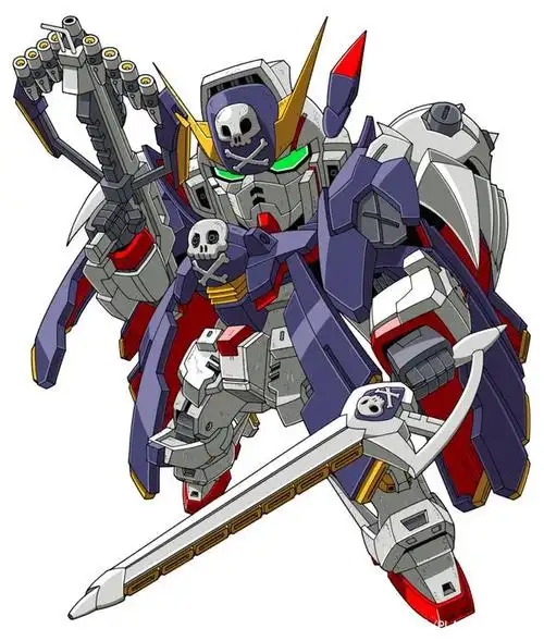 各系列q版高达主角机体插画,第五张是什么高达?