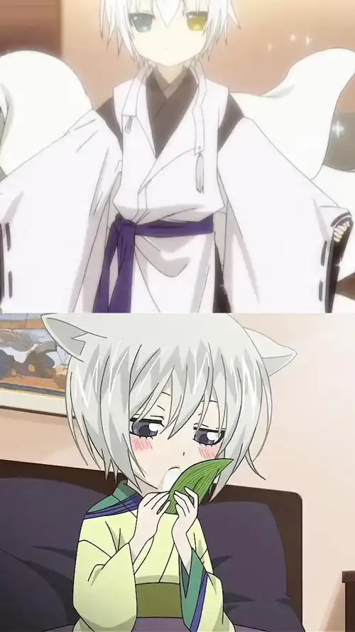 动漫#两只小可爱更想带走哪一个#巴卫#御狐神双炽