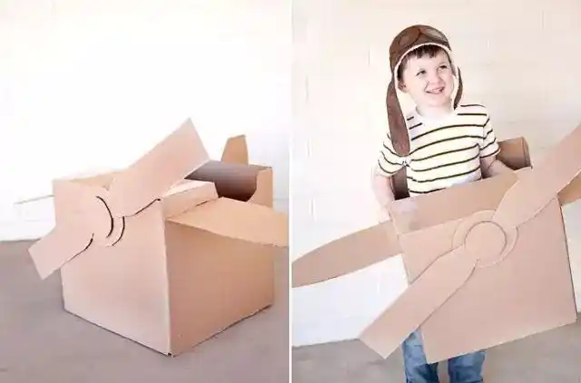 【亲子手工】废旧纸盒大改造,孩子们超级喜欢玩._纸箱