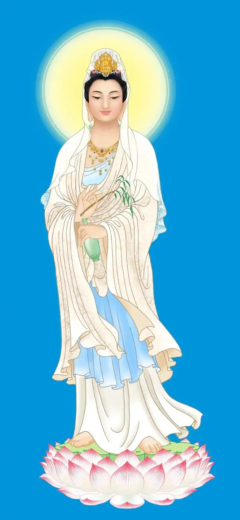 19观音菩萨成道日.慈航真人即佛教中所供奉的观音,道,佛 - 抖音
