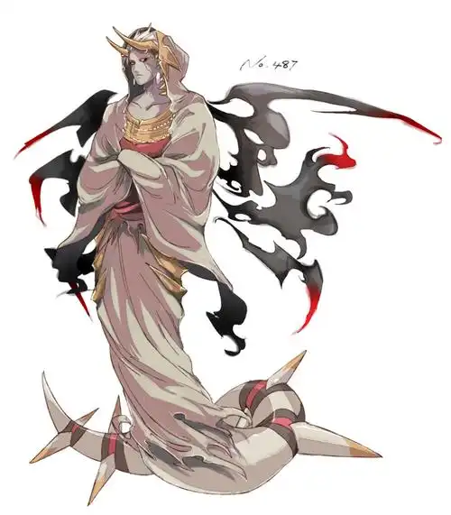 神奇宝贝拟人61骑拉帝纳冥王龙