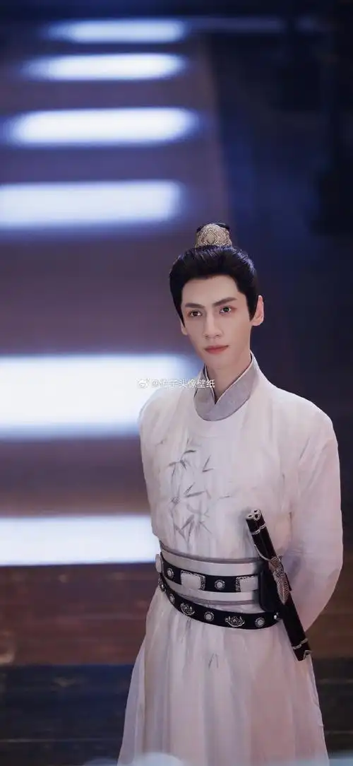 《颜心记》罗云熙7015江心白 手机壁纸95    78颜鬓如玉温润